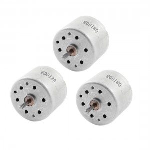 DC 1.5-3V 2750RPM Rotary Speed Output 2mm Dia Shaft Motor 3 Pcs
