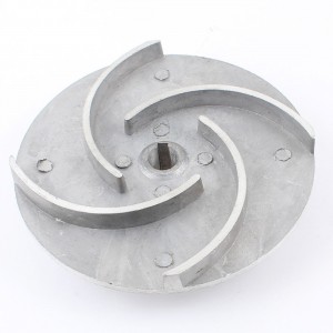 0.47" Hole Diameter Aluminum Precision Pump Impeller Sand Casting Part