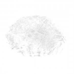 1000Pcs Laboratory Autosampler Vial 250uL Polypropylene Inserts Clear