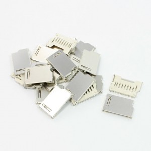 20 Pcs SMT Mount SD Memory Card Sockets 16 x 26mm for Digital Camera