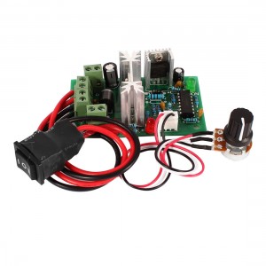 6-30V 2.5A 80W Reversible DC Motor Speed Control PWM Controller Switch PCB Board