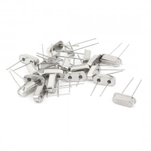 20 Pcs Low Profile 3.6864Mhz 2Pins Quartz Crystal Oscillator HC-49S Replacements