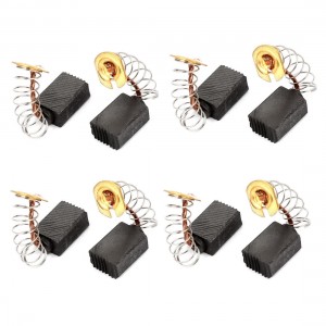 8 Pcs Electric Drill Motor Carbon Brushes 12mm x 9mm x 6mm