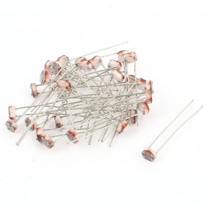 30 Pieces Photoresistor GL5516 LDR Photo Resistors Light Dependant Resistor 5mm