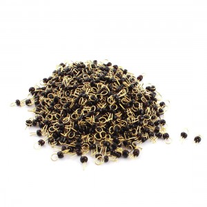 500 x PCB Board Breadboard DIY Electronic Test Endpoint Pin Black
