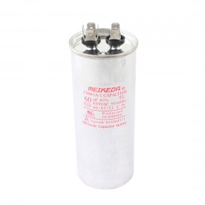 CBB65A-1 AC 450V 60uF Polypropylene Film Motor Run Capacitor for Air Conditioner