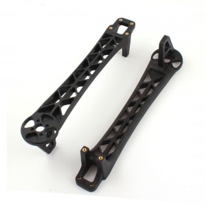 2 Pcs 21.5cm Black Plastic RC Quadcopter Frame Arm for DJI Phantom F450