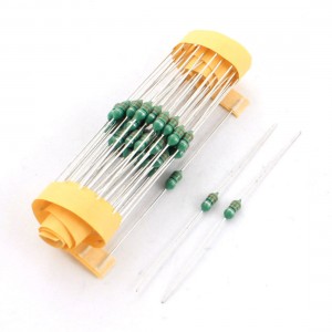 50Pcs Electronic Component 1/2W 33uH 10% Color Ring Inductors 3x7mm