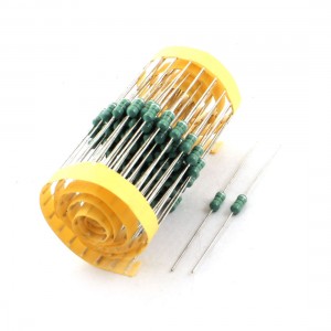 100Pcs PCB Welding 1/2W 820uH 10% Axial Color Ring Inductors 0410 4x10mm