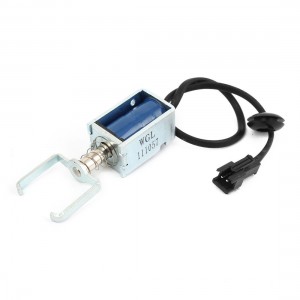 DC 12V Pull Type 5mm 200gf Linear Solenoid Electromagnet 12 Watt