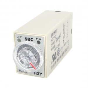AC 250V 5A 0-60 Seconds Knob Control Electronic Timer Delay Relay H3Y-2