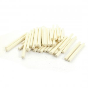 50 Pcs Ivory Hot Melt Glue Gun Adhesive Sticks 7mm x 100mm for Crafting Models