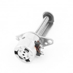 15mm x 2mm Screw Shaft 2 Phase 4 Wire Micro-Step Stepper Motor DC 3-6V