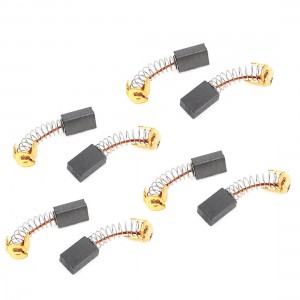 8 Pcs Motor Carbon Brushes Replacement 12 x 7 x 5mm