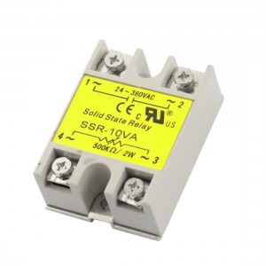 SSR-10VA AC 24-380V 10VA Single Phase Adjustable Solid Module State Relay