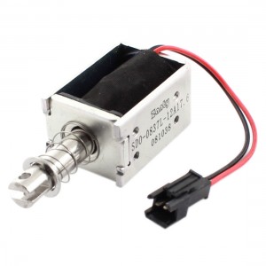 DC 12V 400g/4mm Open Frame Actuator Linear Pull Solenoid Electromagnet