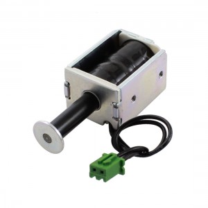 DC 15V 110g Force 4mm Stroke Linear Push Pull Type Solenoid Electromagnet