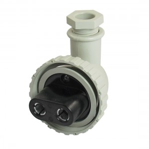 AC 250V 20A 2P Plastic Housing Waterproof Marine Plug T-MB