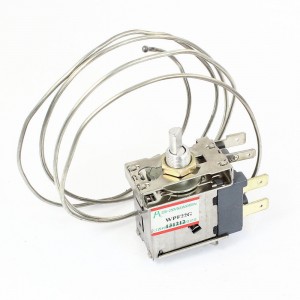 WPF22G 2 Pin Refrigerator Refrigeration Thermostat w 60cm Metal Cord