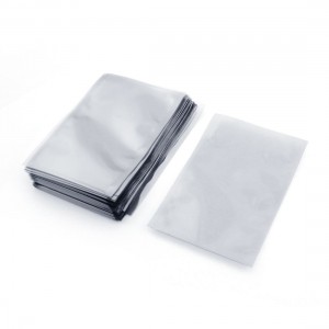 50 Pcs 8x12cm Clear Gray Open Top Anti-static Anti Static Bag for PCB Board
