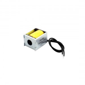 DC 12V 3W 45g Force 3mm Stroke Pull Type Mini Solenoid Electromagnet