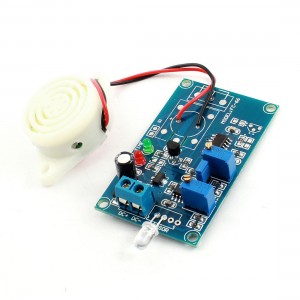 DC 24V Photosensitive Diode Light Sensor Alarm Buzzer Time Delay Module