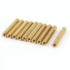 10Pcs M3 Male Thread Hex Standoff Hexagonal Spacer 30mm Long