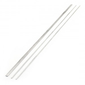 DIY Car Racer Spare Part Stainless Steel Axle Rod Bar 400mm x 2mm 5Pcs