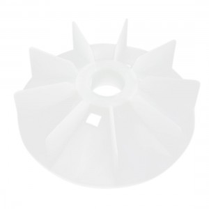 8-Blade 58mm Shaft Hole Dia Plastic Impeller Motor Cooling Fan Blade