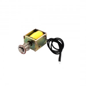 DC 15V 0.21A 50g Force 3mm Stroke Push Pull Type Solenoid Electromagnet