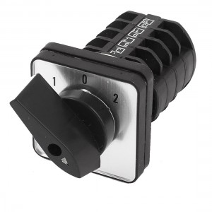 AC500V 10A 1-0-2 3 Position 16 Terminal Universal Rotary Cam Combination Switch