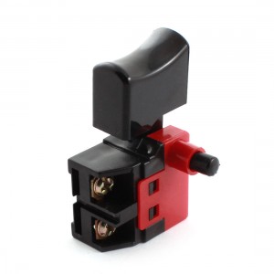DZK1-11-6 AC 250V 6A SPST Normal Open Electric Hammer Trigger Switch
