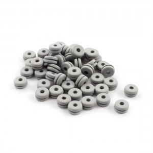 50Pcs RC Canopy Rubber Grommet 2.3x4.2x7x3.5mm for 450 Size Helicopter