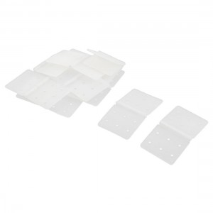 10pcs RC Model Aircraft DIY Assembly 36mm x 20mm Nylon Pinned Hinges Beige