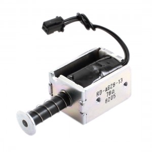 DC 24V 7.38W 3mm 180g Pull Type Spring Plunger Solenoid Electromagnet