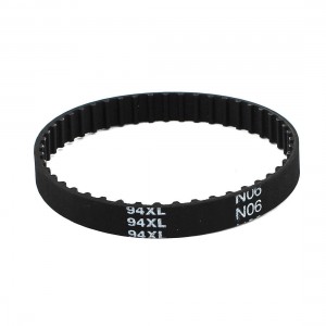 94XL 037 47 Teeth 9.5mm Width Rubber Drying Machine Timing Belt Black