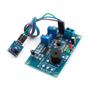TCRT5000 DC5V 20S Infrared Reflection Sensor Delay Alarm Buzzer Module