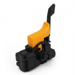 AC 250V 4(3)A Rotary Direction Change Trigger Switch Black Yellow for Bosch 24