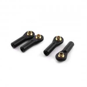 4Pcs RC Car Spare Parts Tie Rod Ends Brass Ball Link 3x2.5x27mm