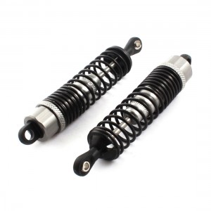 2pcs Silver Gray 85mm Shock Absorber Upgrade Parts for RC Model 1:10 Car Truck