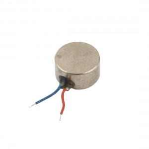 9mmx4mm Flat Button Vibration Motor DC 3V 13000RPM for Cellphone