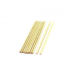 RC Helicopter Part Brass Ground Shaft Round Rod 3mm x 90mm 10 Pcs