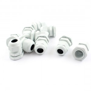 Waterproof Cord Grip 6-12mm Diameter Cable Gland Connector PG13.5 10Pcs