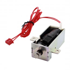 Replacement AC 198V 500g Force 15mm Stroke Pull Type Solenoid Electromagnet