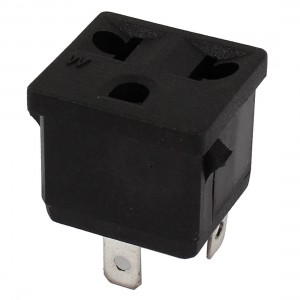 AC 125V/15A 250V/10A Female Power Socket for 3Pin US EU Plug