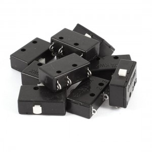 10 Pcs KWX Push Button Actuator Micro Limit Switch 5A 125V-250V AC