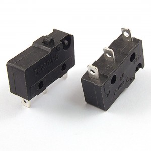 5 x SPDT 1NO 1NC Momentary Button Actuator Micro Switch 3 Terminal 250VAC 5A