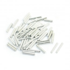 DIY Toy Car Frame Parts Stainless Steel Round Rod Bar 12mm x 2mm 50 Pcs