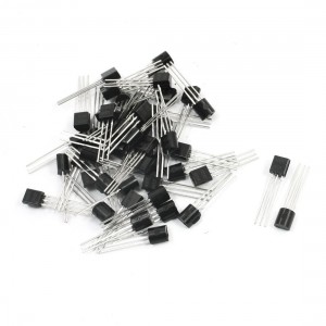 50pcs General Propose A1015 50V 150mA TO-92 Package PNP Transistor