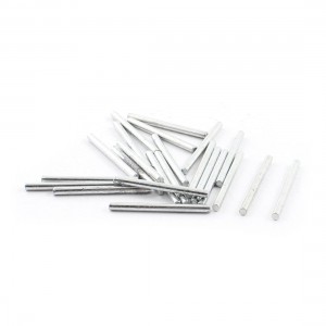 23Pcs 2mm Diameter Stainless Steel Motion Axle Circular Round Rod Bar 1" Long